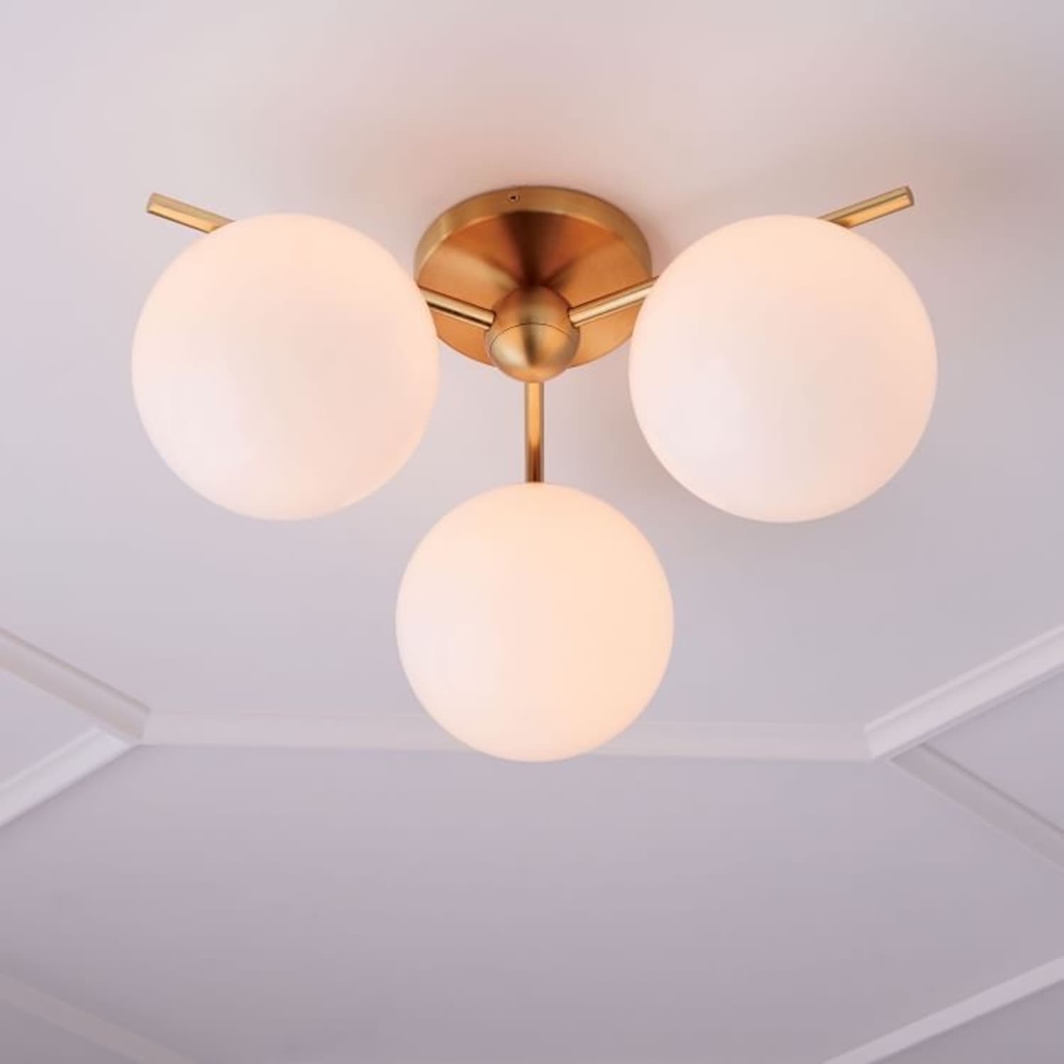 modern flush mount lighting