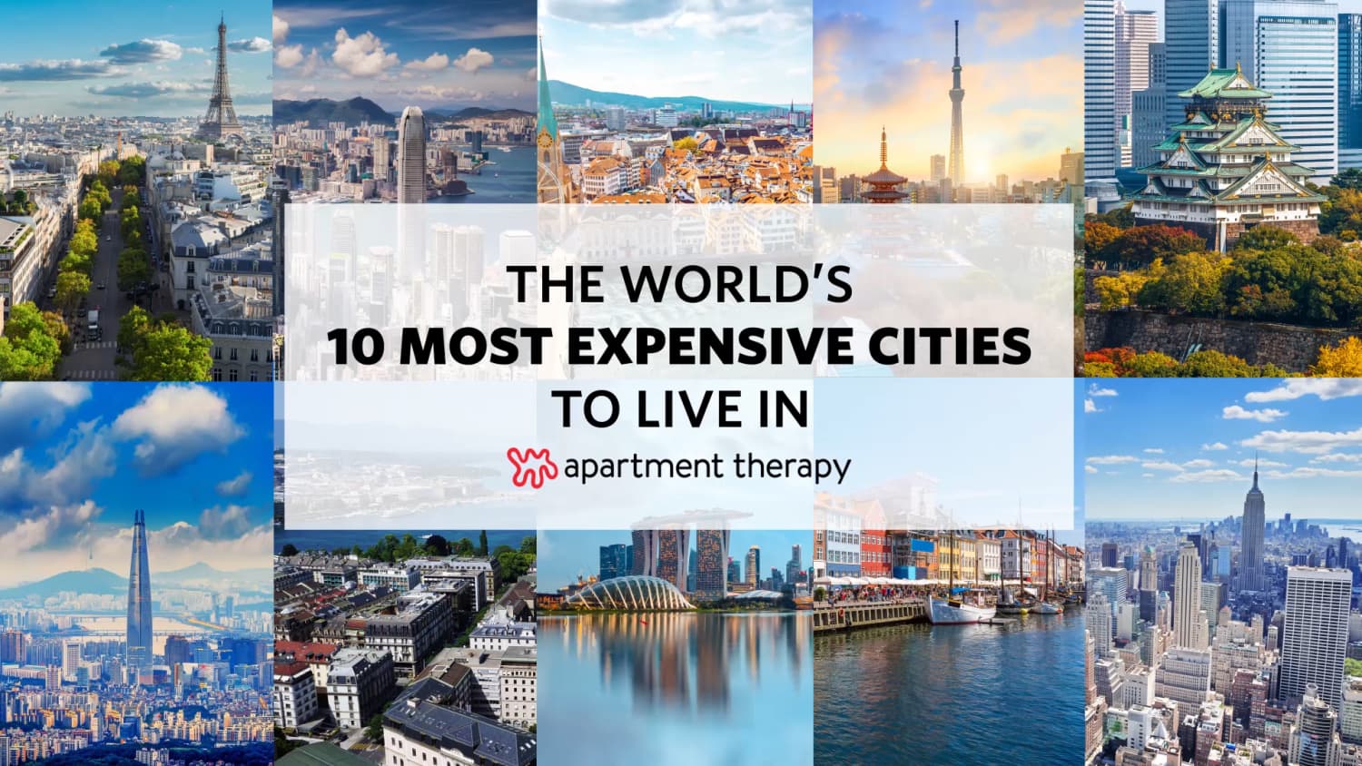 These Are the World’s 10 Most Expensive Cities to Live in | Apartment