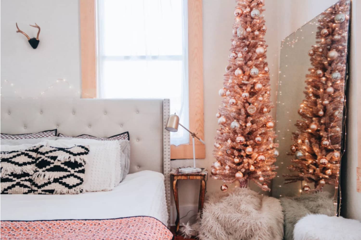 Rose Gold Christmas Tree Trend Where To Buy Apartment Therapy