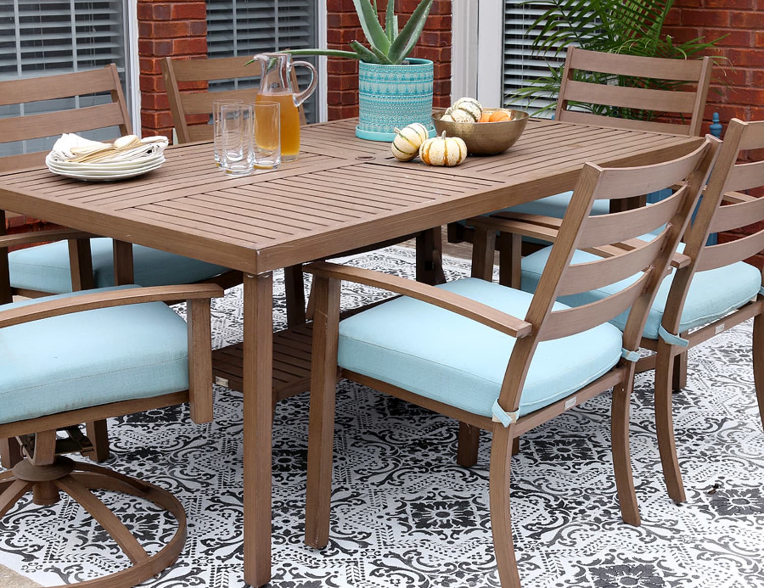 Inspiring Patio Floor Paint Patio Floor Stencil Trend