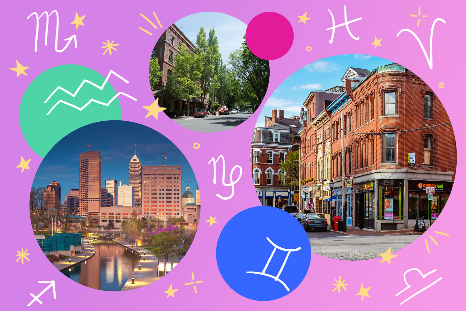 The Most Affordable Cities For Every Zodiac Sign Apartment Therapy