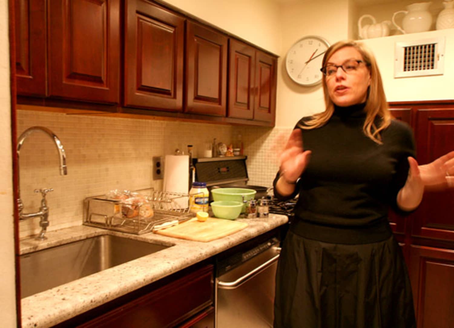 Kitchen Tour Debbie S Subversive Traditional Comfort Kitchn