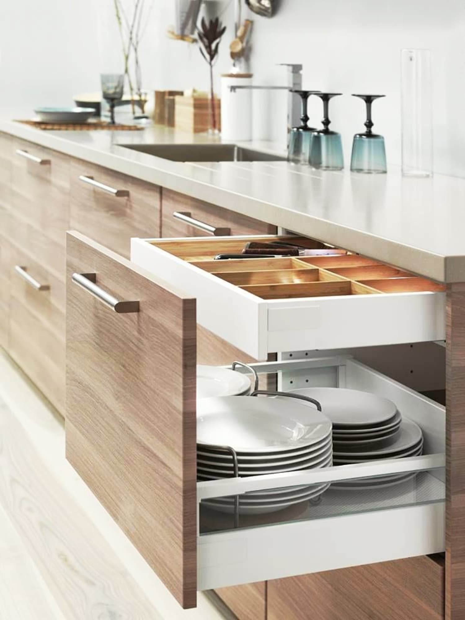 ikea is entirely transforming their cooking area closet system