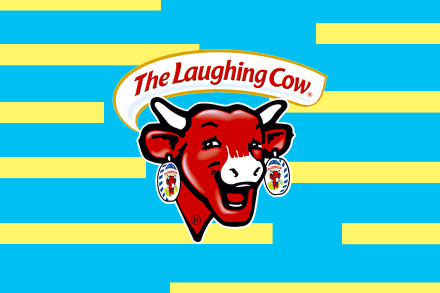 Laughing Cow Cheese Mascot - La vache qui rit mascot produced by maskot. 