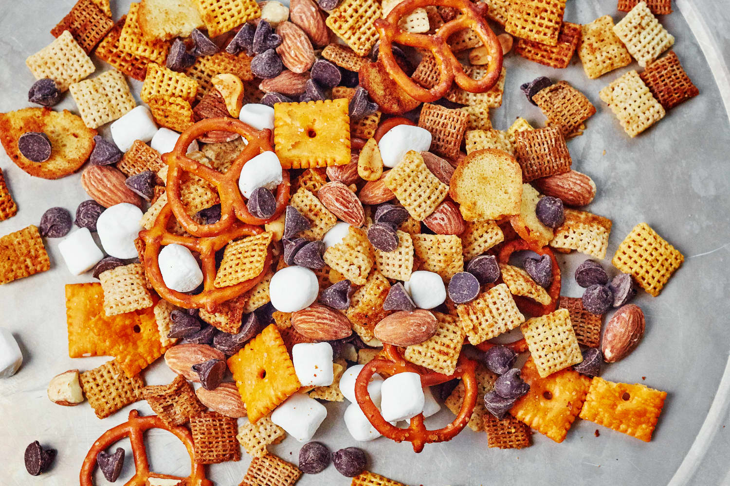 Rocky Road Chex Party Mix Recipe.