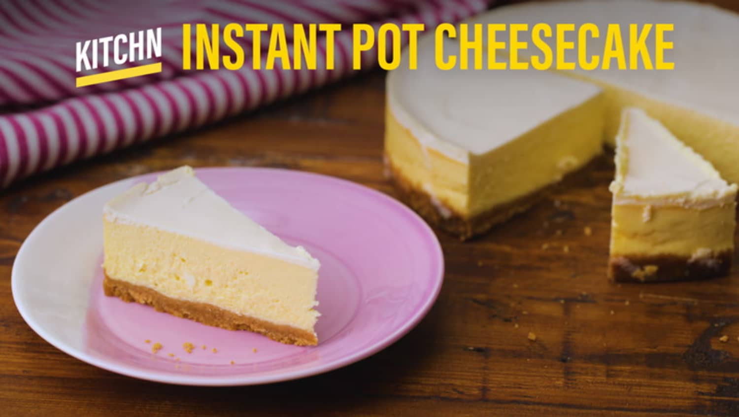 Instant Pot Cheesecake Kitchn