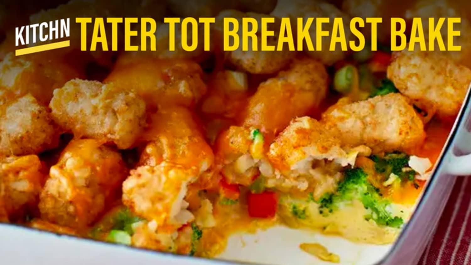 Baked VeggiePacked Tater Tot Kitchn