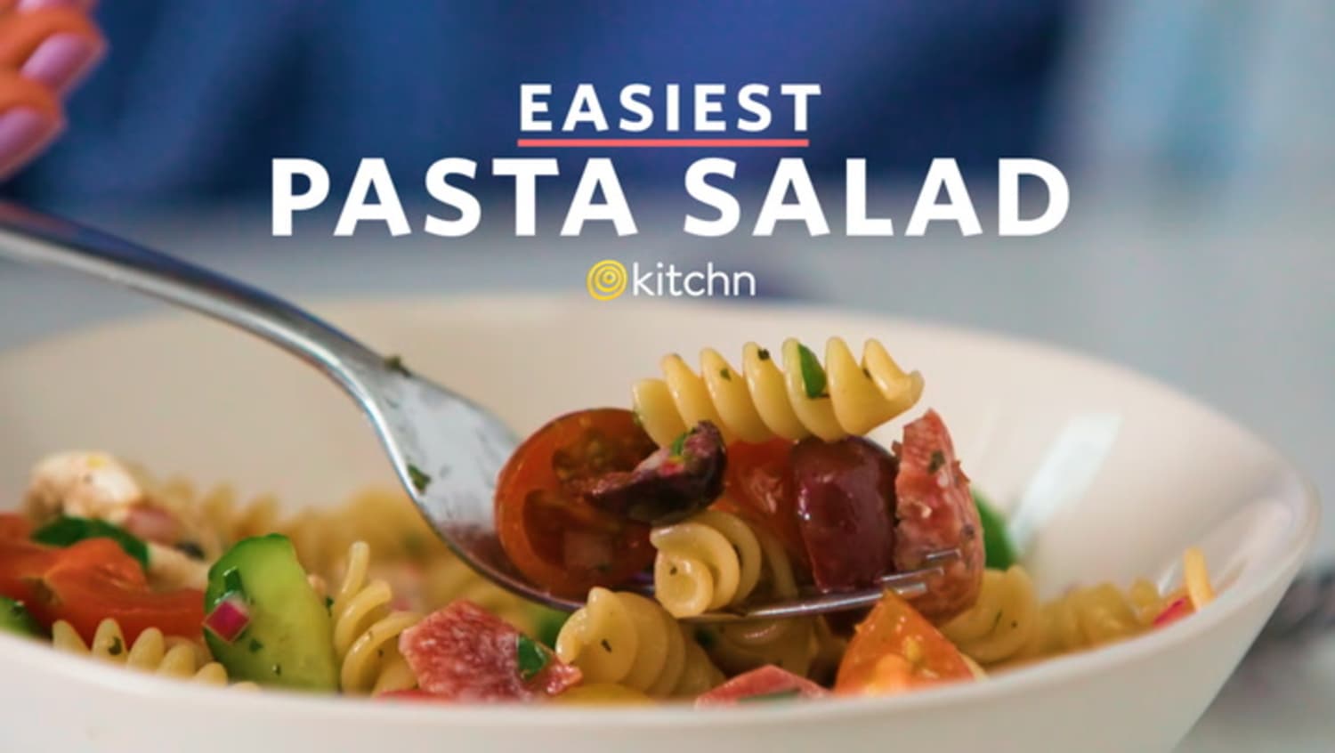 Easiest Pasta Salad Kitchn