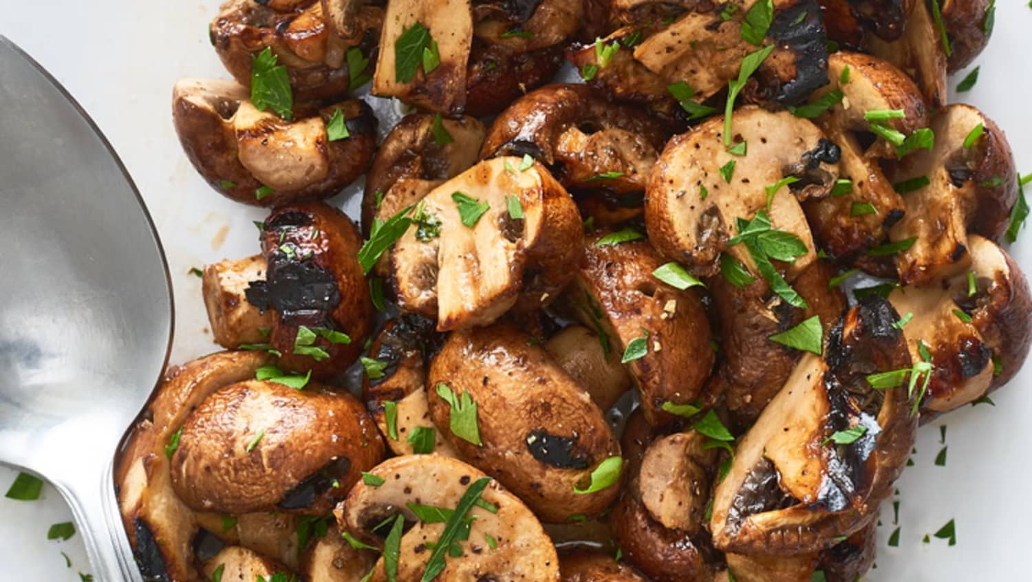 Garlicky Marinated Grilled Mushrooms Kitchn