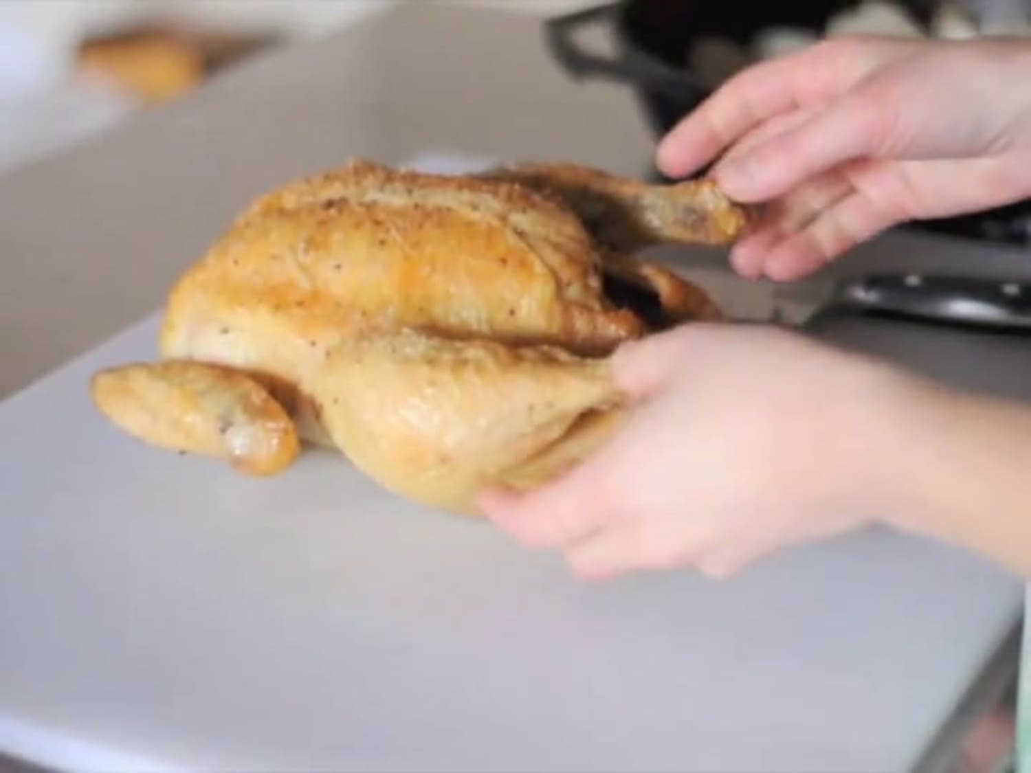 How to Carve a Roast Chicken Kitchn