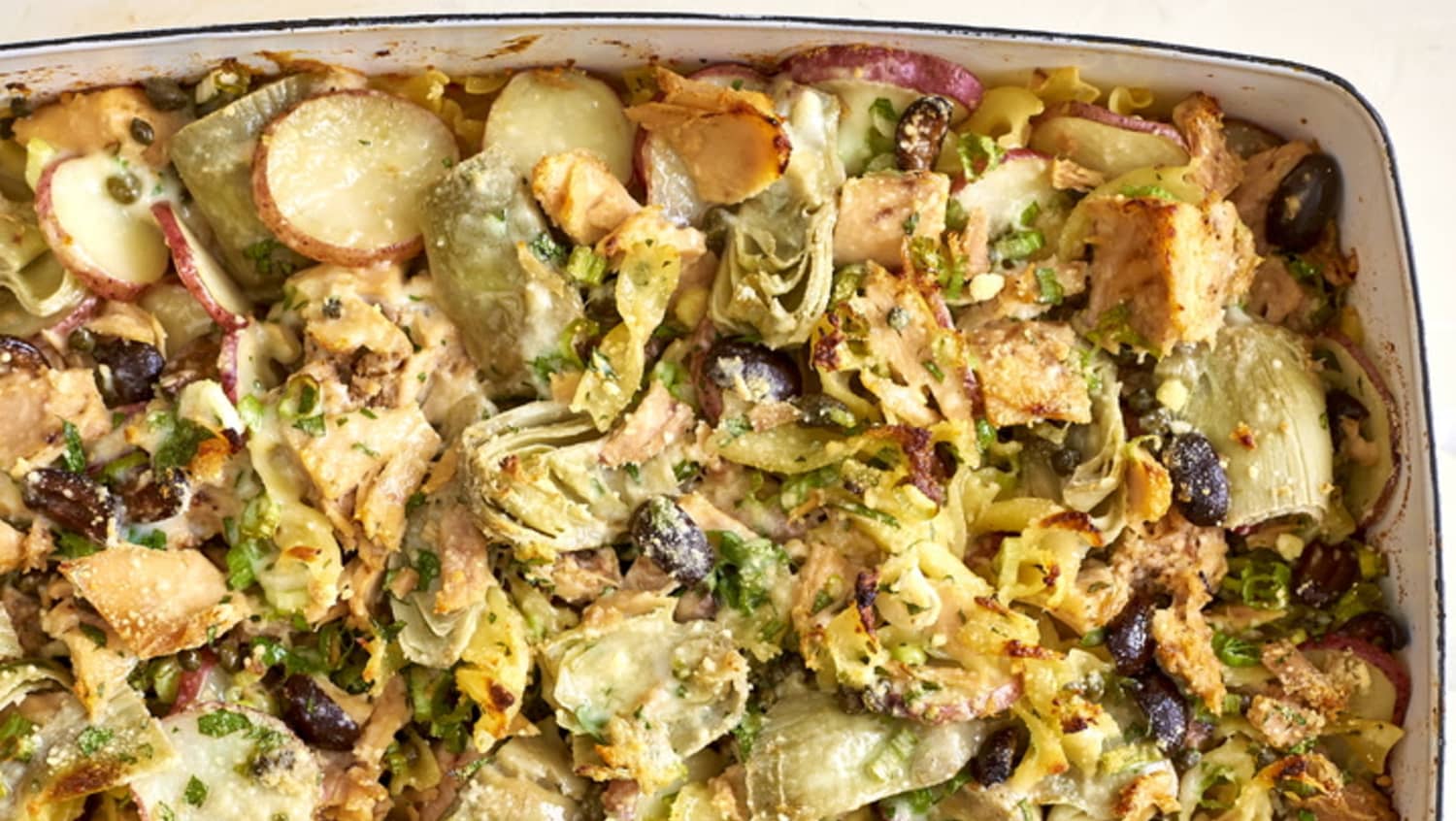 Mediterranean Tuna Noodle Casserole Kitchn