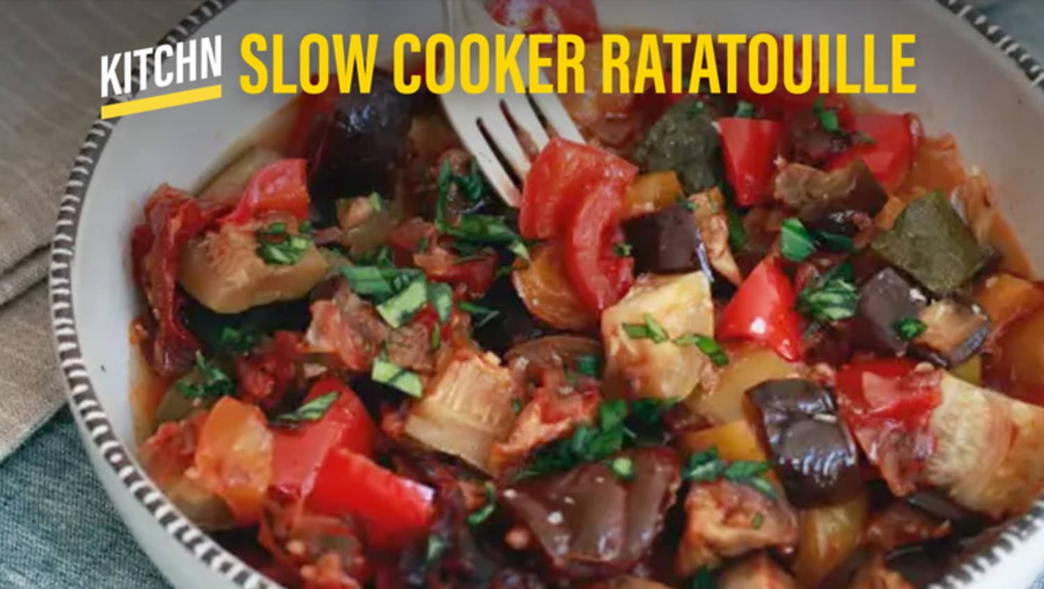 How to Make Ratatouille in a Slow Cooker Kitchn