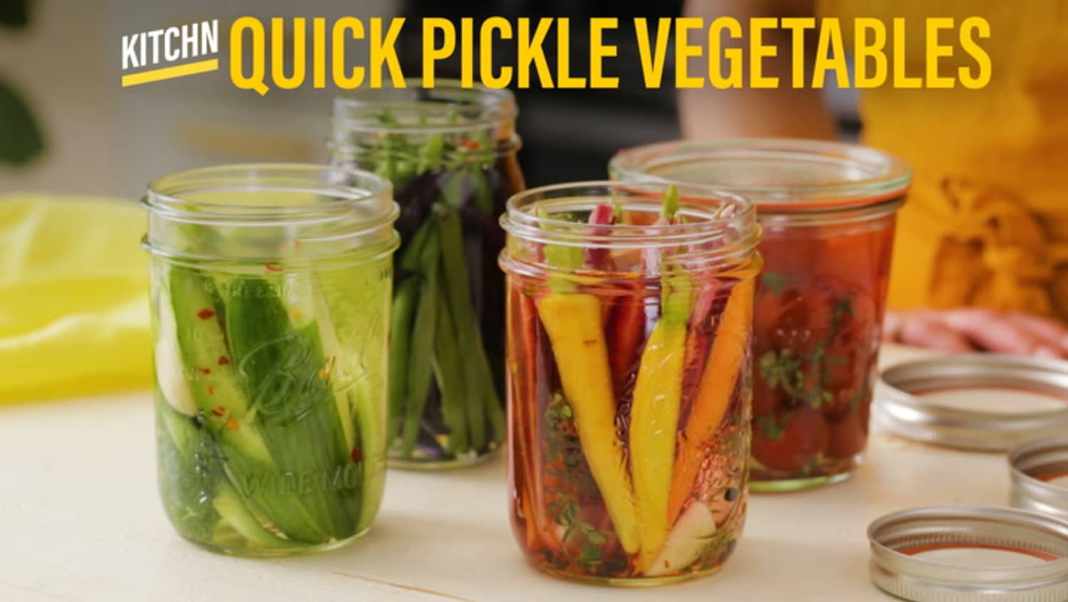 Quick Pickle Vegetables Kitchn