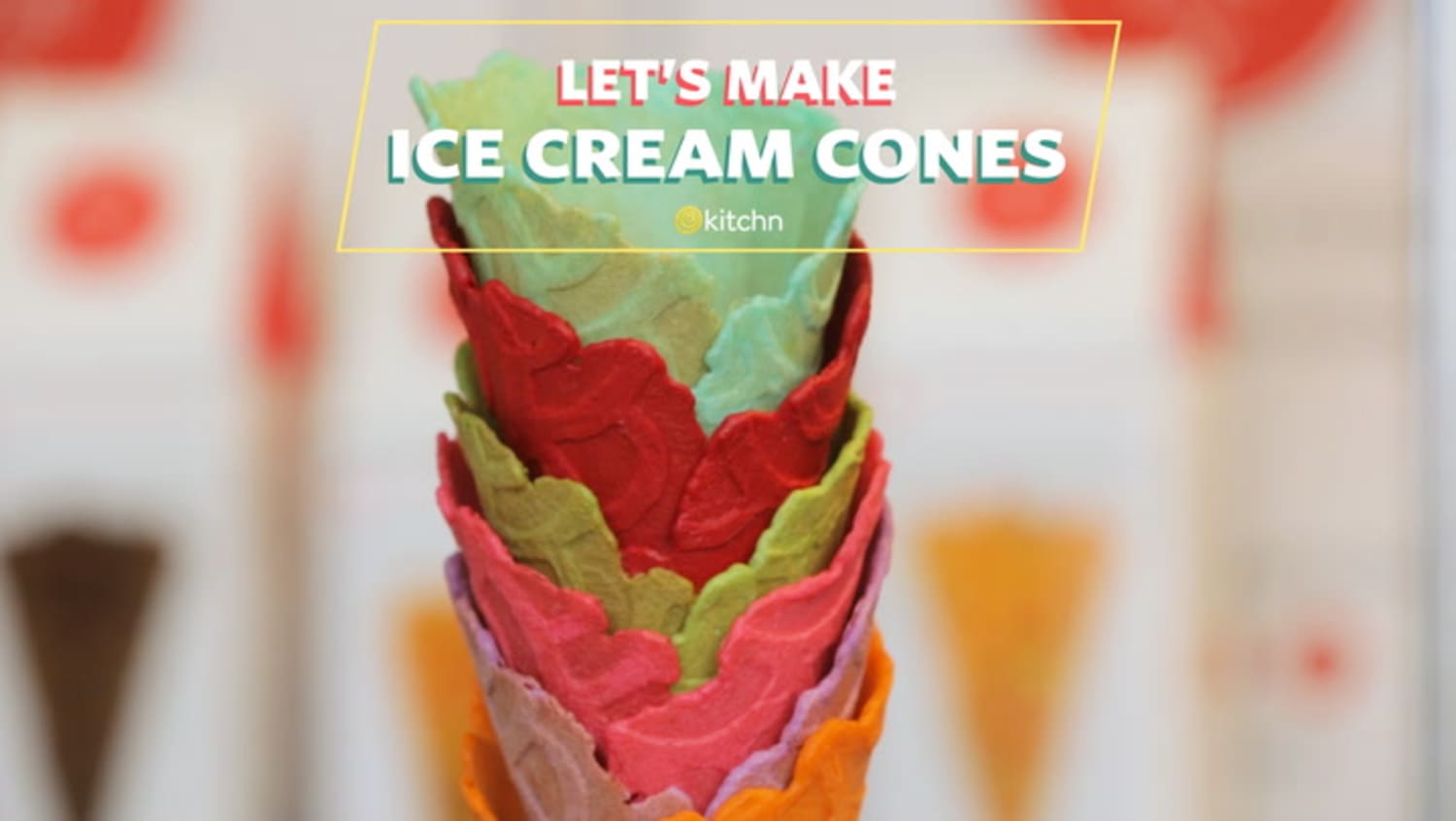 Let's Make Ice Cream Cones Kitchn