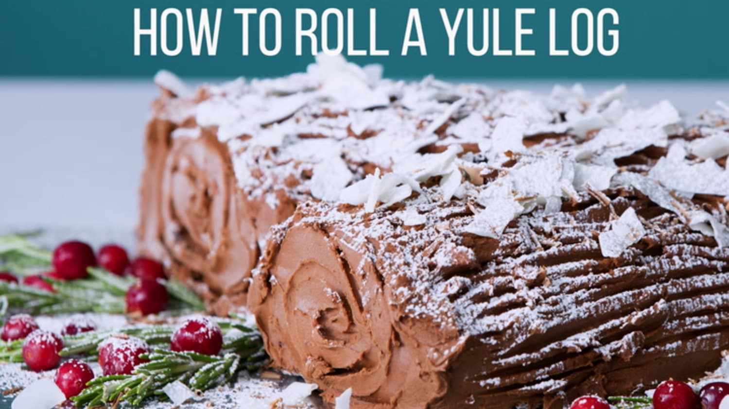 How To Roll A Yule Log Kitchn