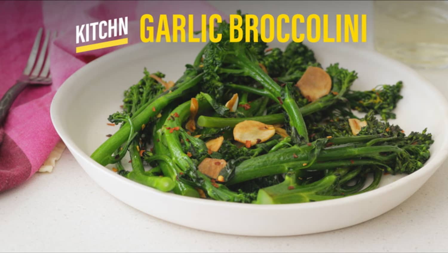 Easy 10 Minute Garlic Broccolini Kitchn