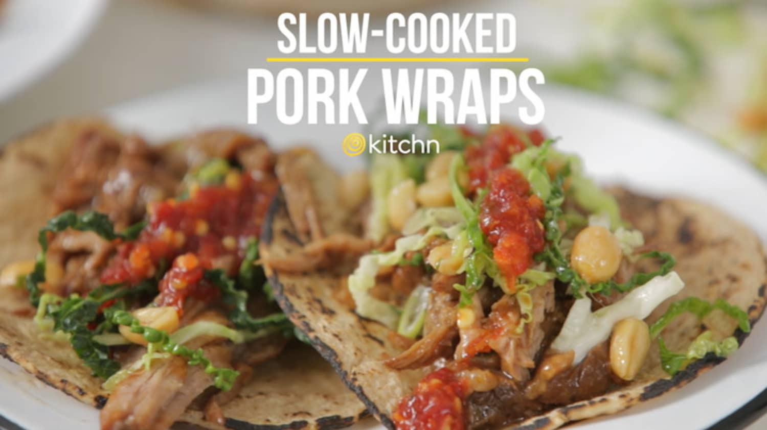 SlowCooked Pork Wraps Kitchn