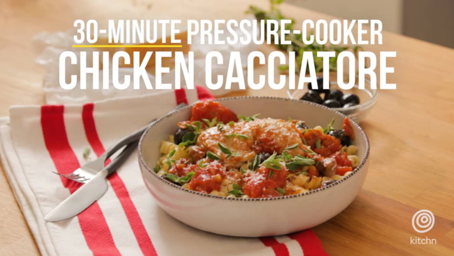 30Minute PressureCooker Chicken Cacciatore Kitchn