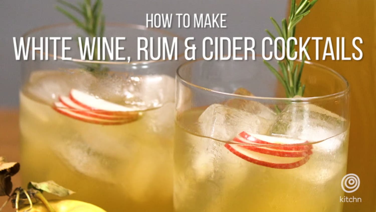 White Wine, Rum & Cider Cocktails Kitchn