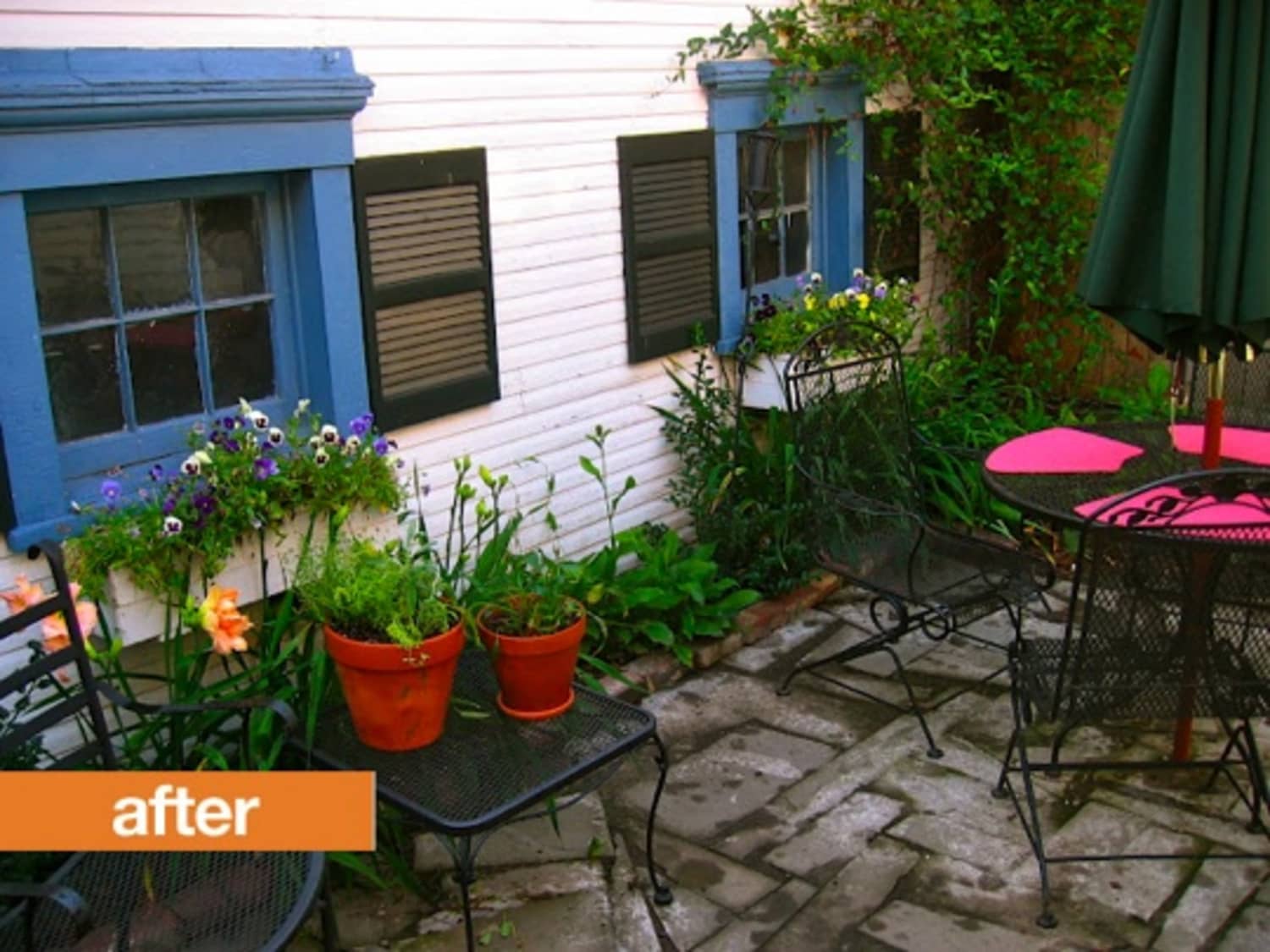 Before & After: Bare Backyard Turned Lush Patio | Apartment Therapy