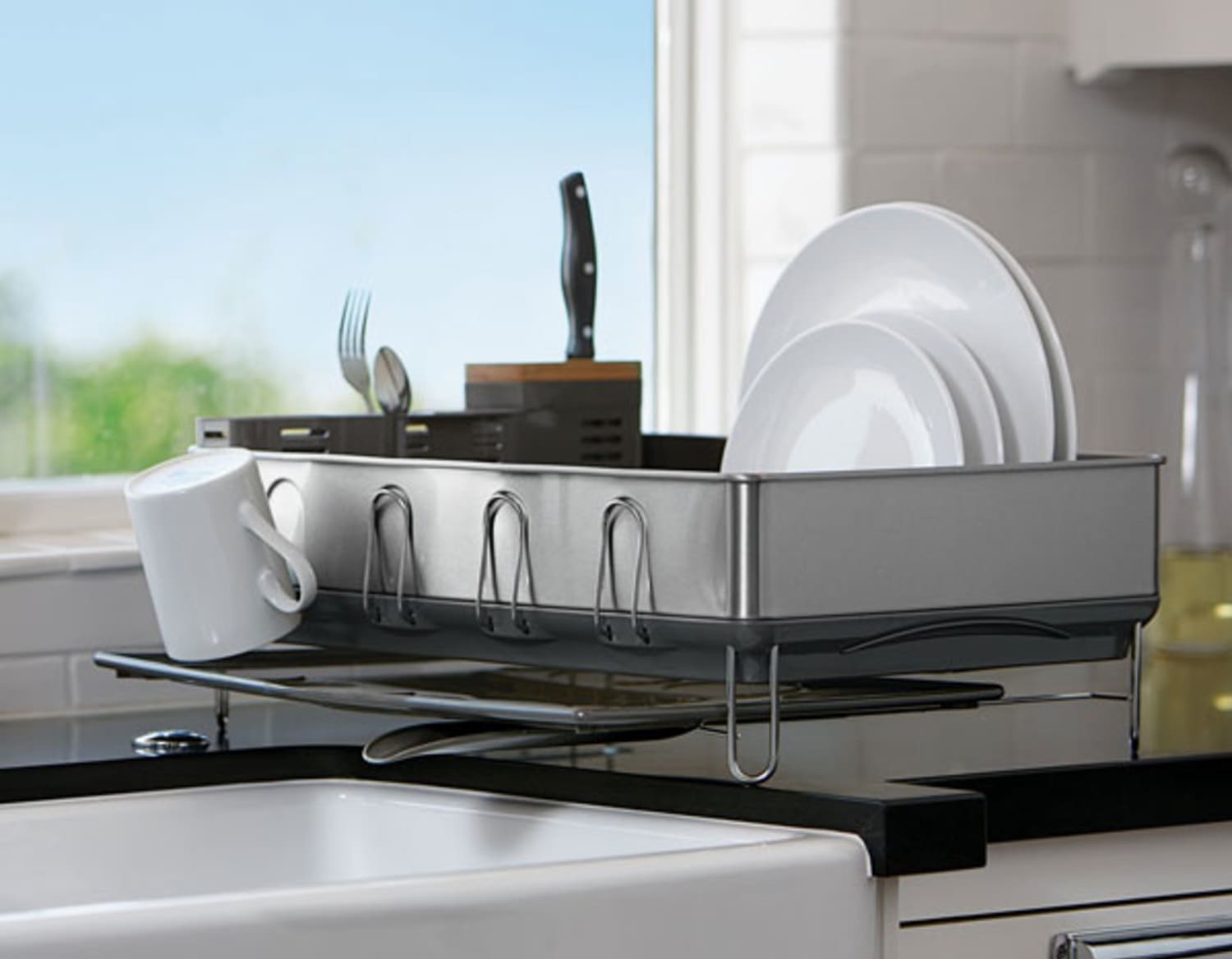 High & Dry Best Dish Racks Apartment Therapy