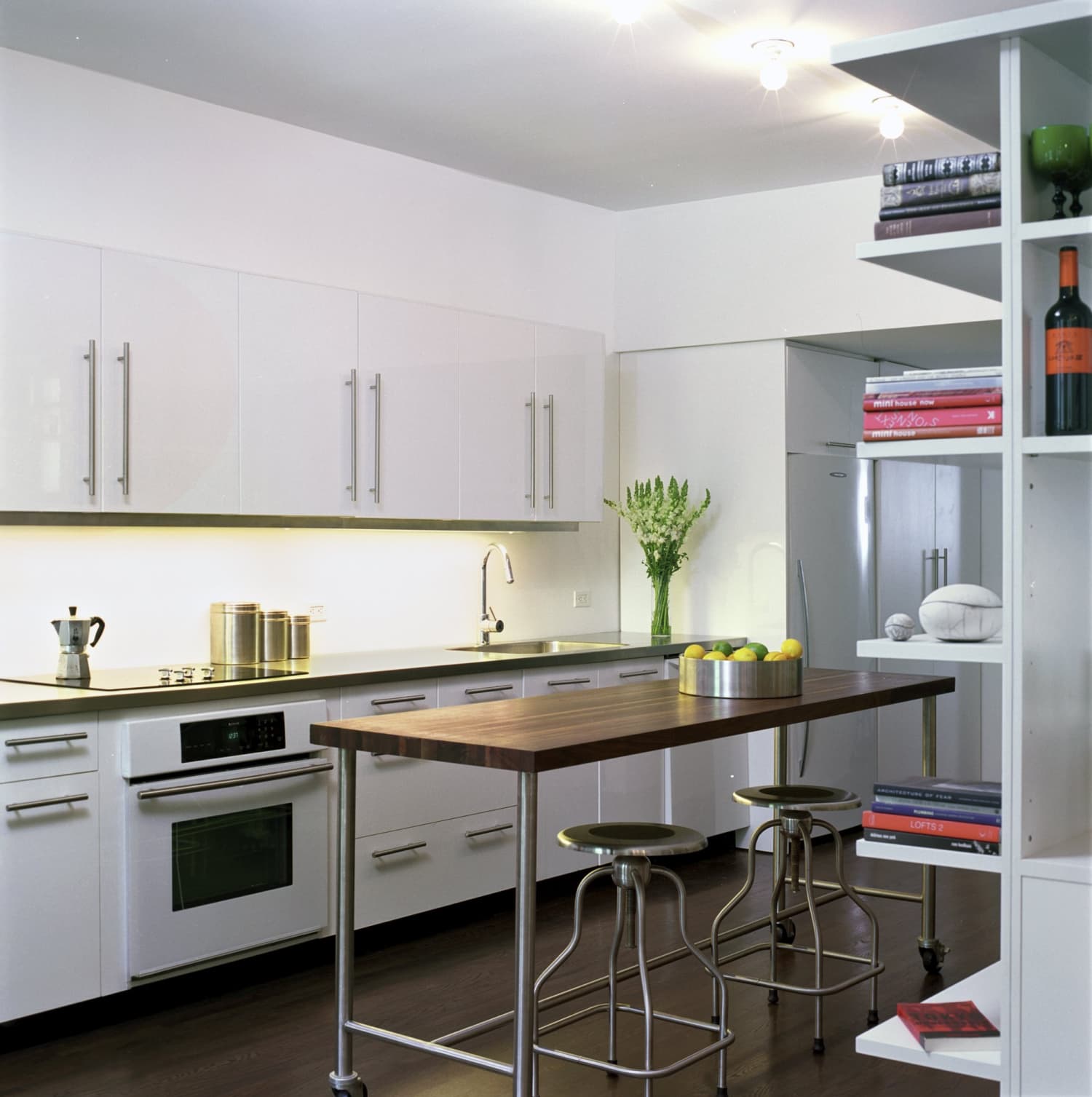 Modern Apartment Therapy Ikea Kitchen for Large Space