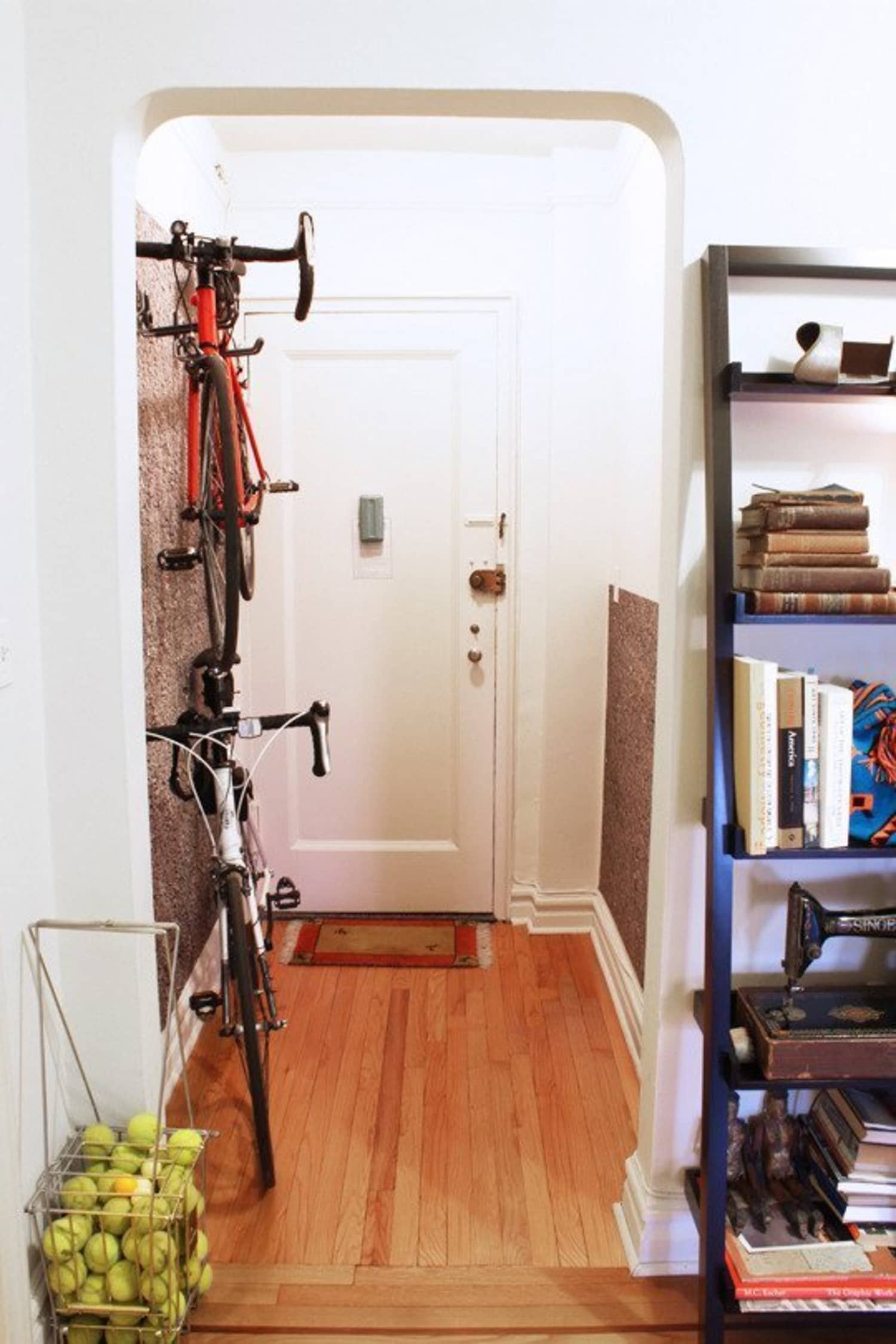 apartment patio bike storage