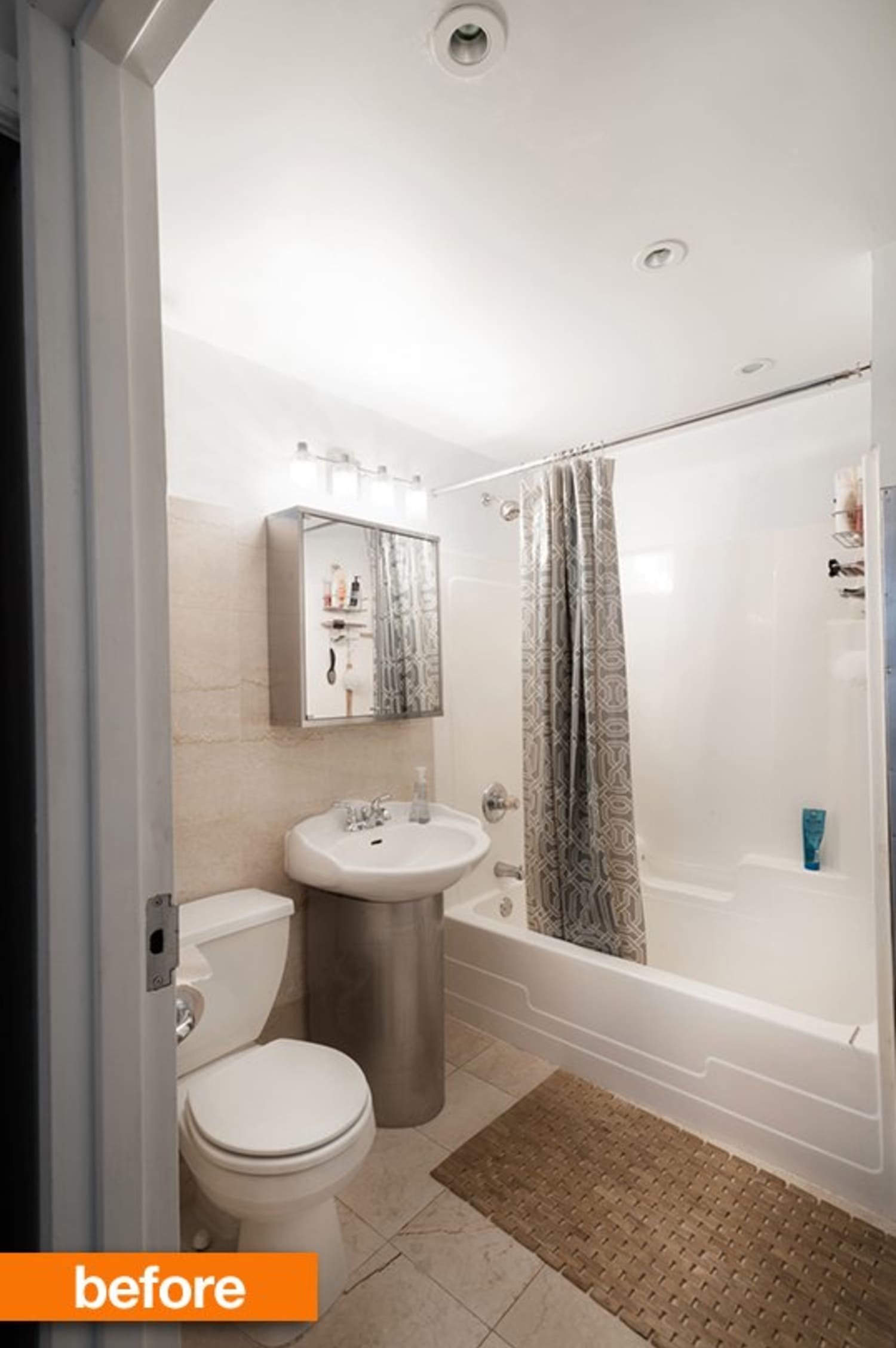 Before & After Brooklyn Heights Bathroom Gets a Stylish Upgrade
