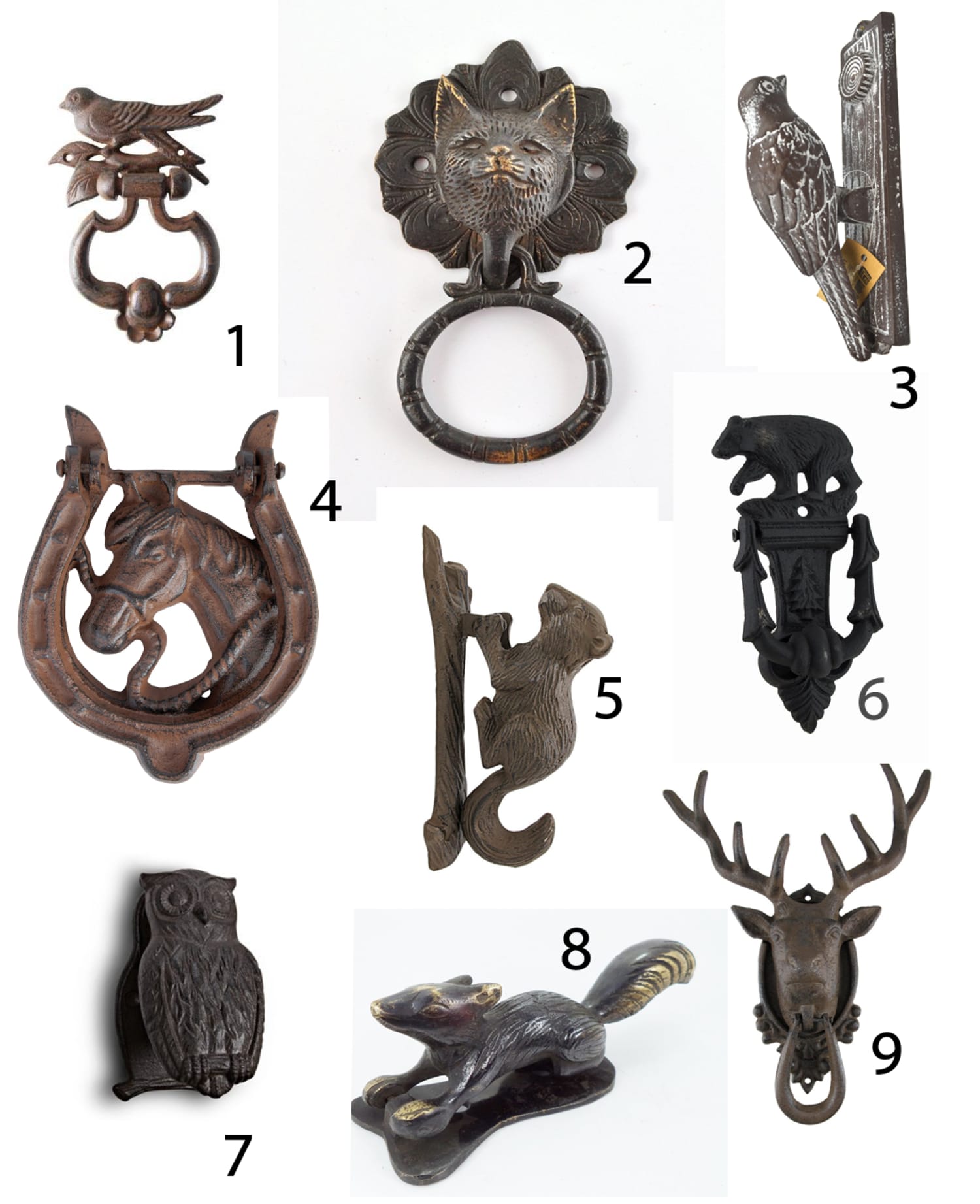 Make It Memorable 9 Quirky Creature Knockers Apartment Therapy