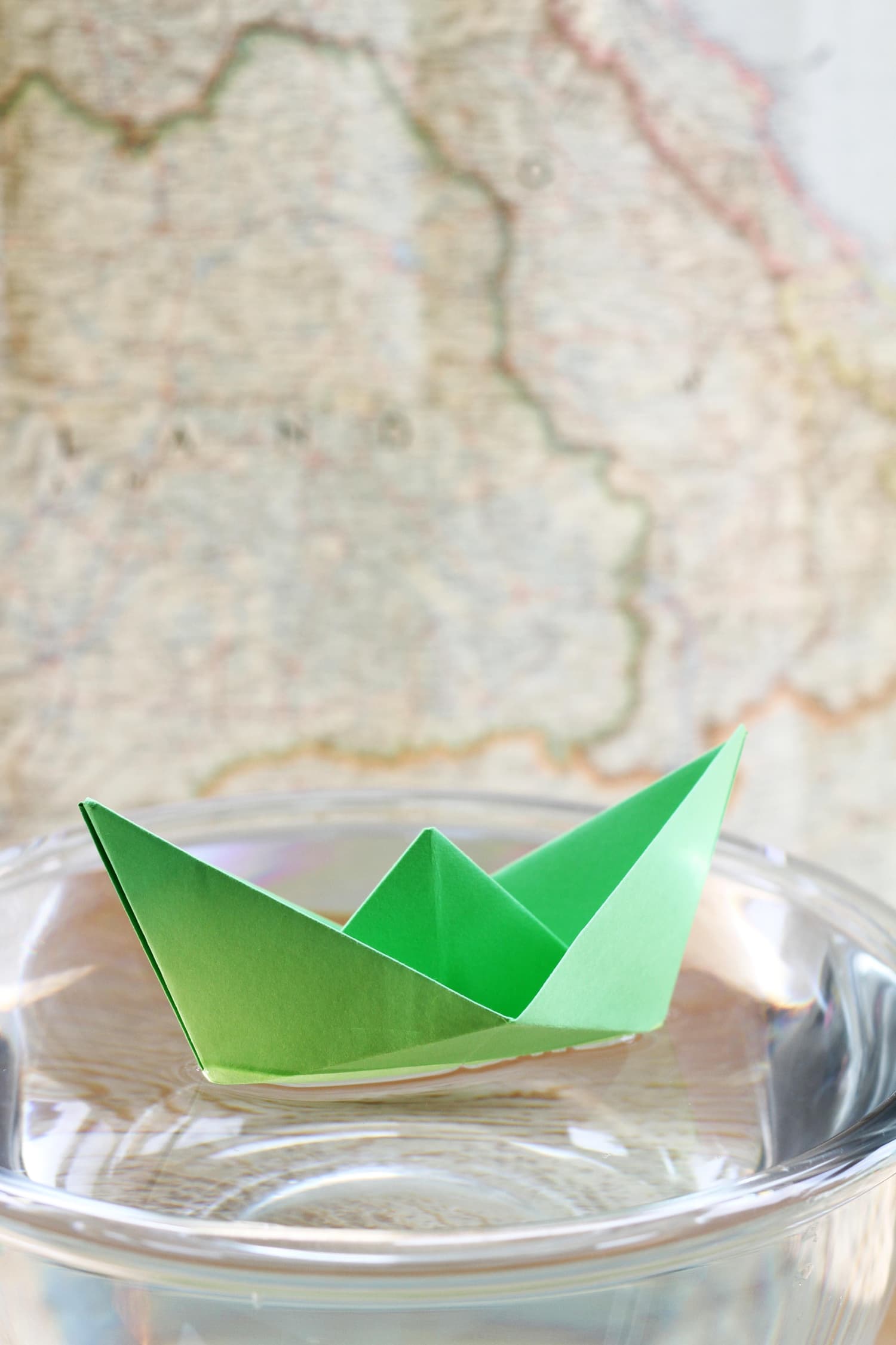 How To Make an Origami Paper Boat Apartment Therapy