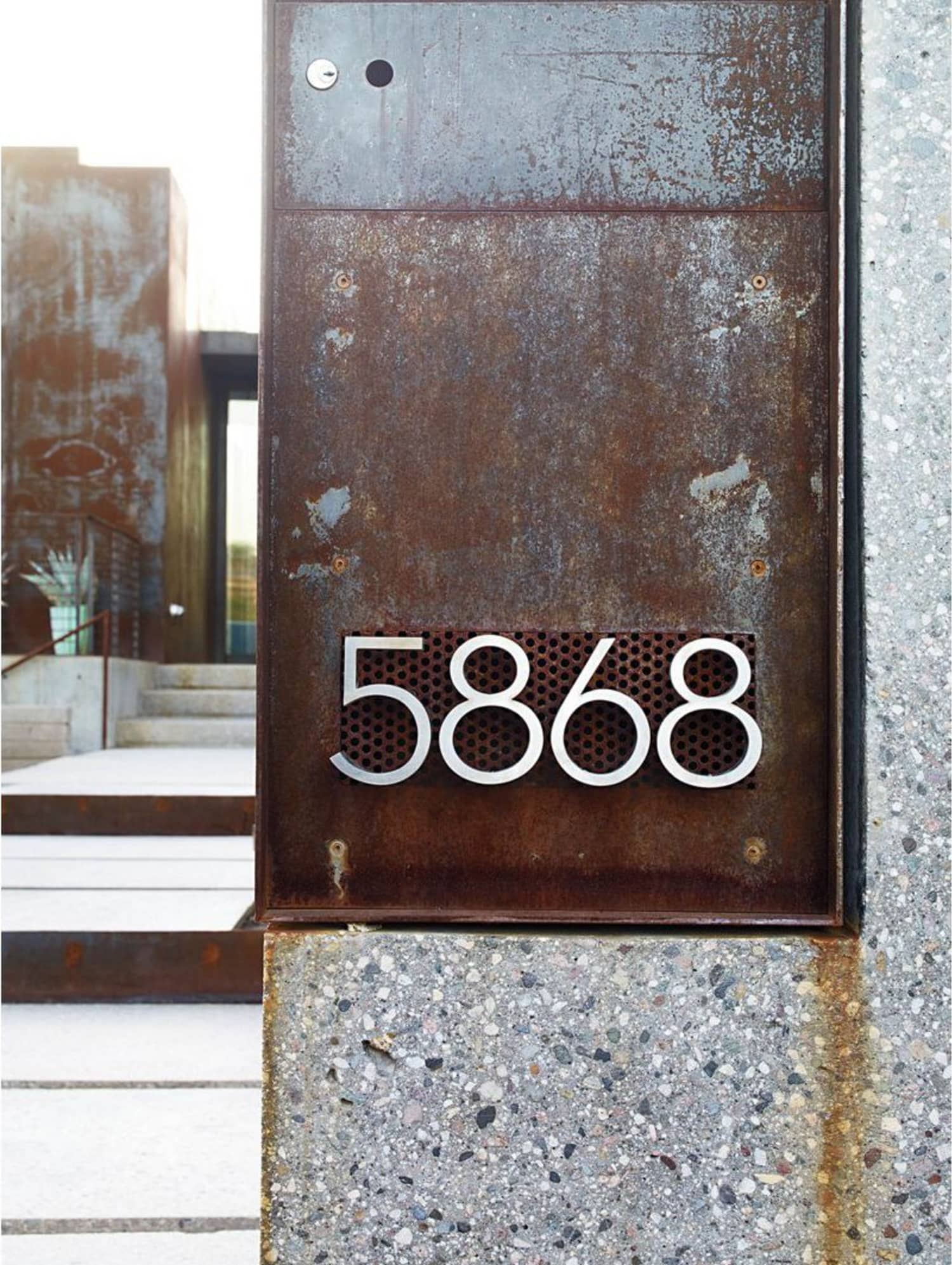  Modern House Numbers  for Every Budget Apartment Therapy