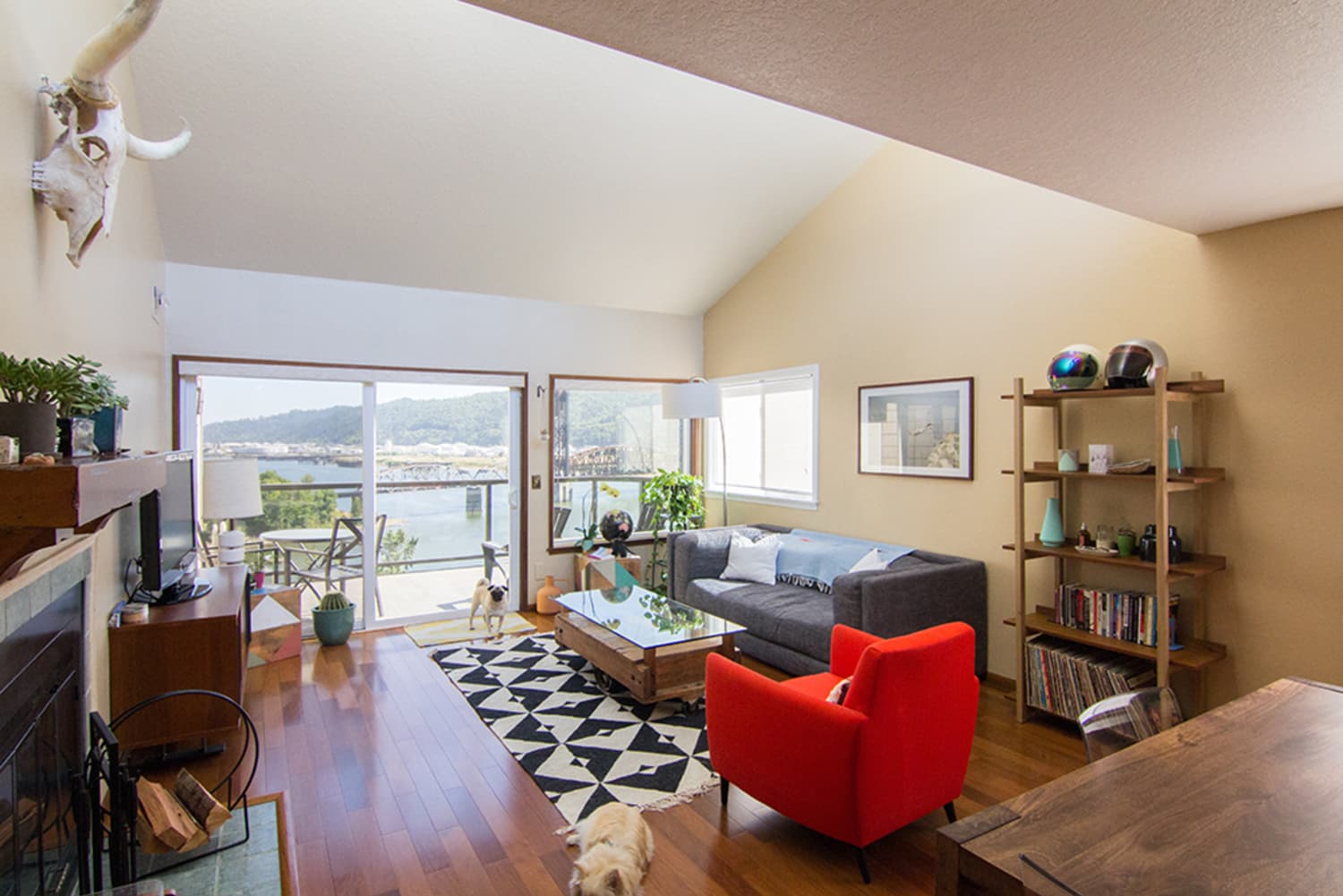 A Creatively Curated Portland Apartment With A Stunning View