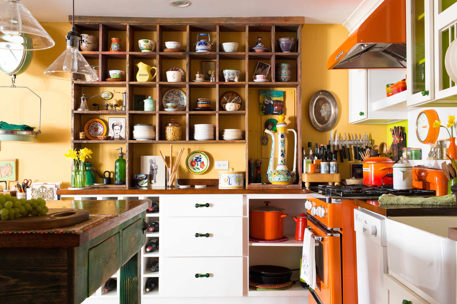 Cubbies The Kitchen Storage Trend That's an Update on Open Shelving
