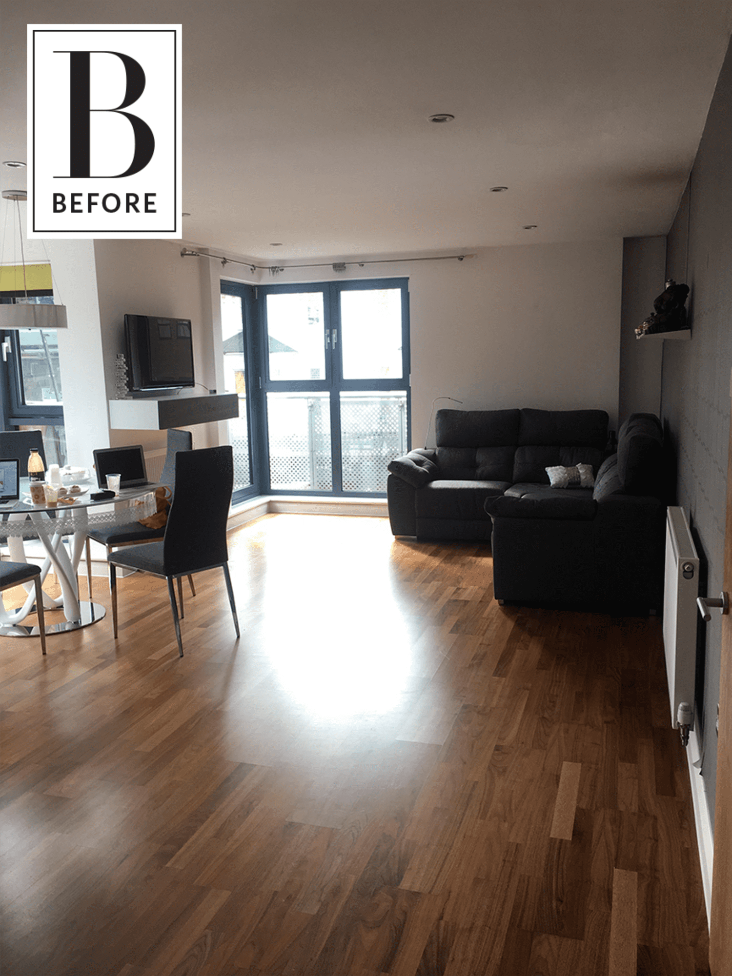 Before & After A CookieCutter Apartment Gets a New Look Apartment Therapy