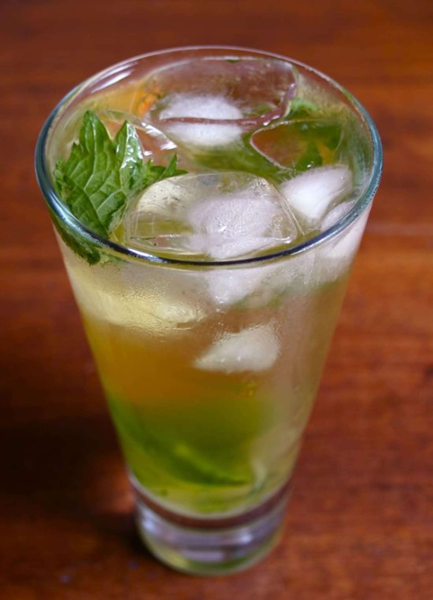 Recipe Review: Icy-Cool Green Tea Mojitos Straight Up Cocktails and ...