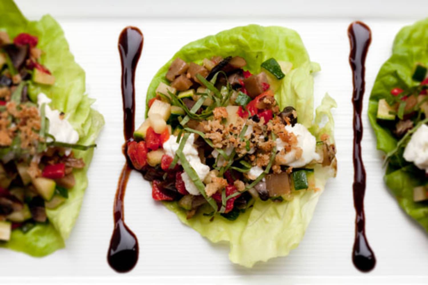 Buffalo Mozzarella & Summer Vegetable Wraps | Kitchn