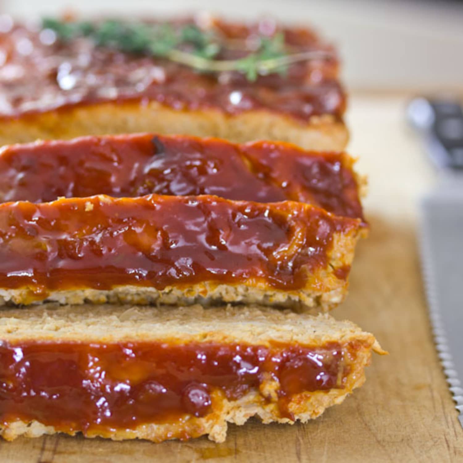 BBQ Meatloaf, Sweet Potato Stacks, & Whole Wheat Muffins ...