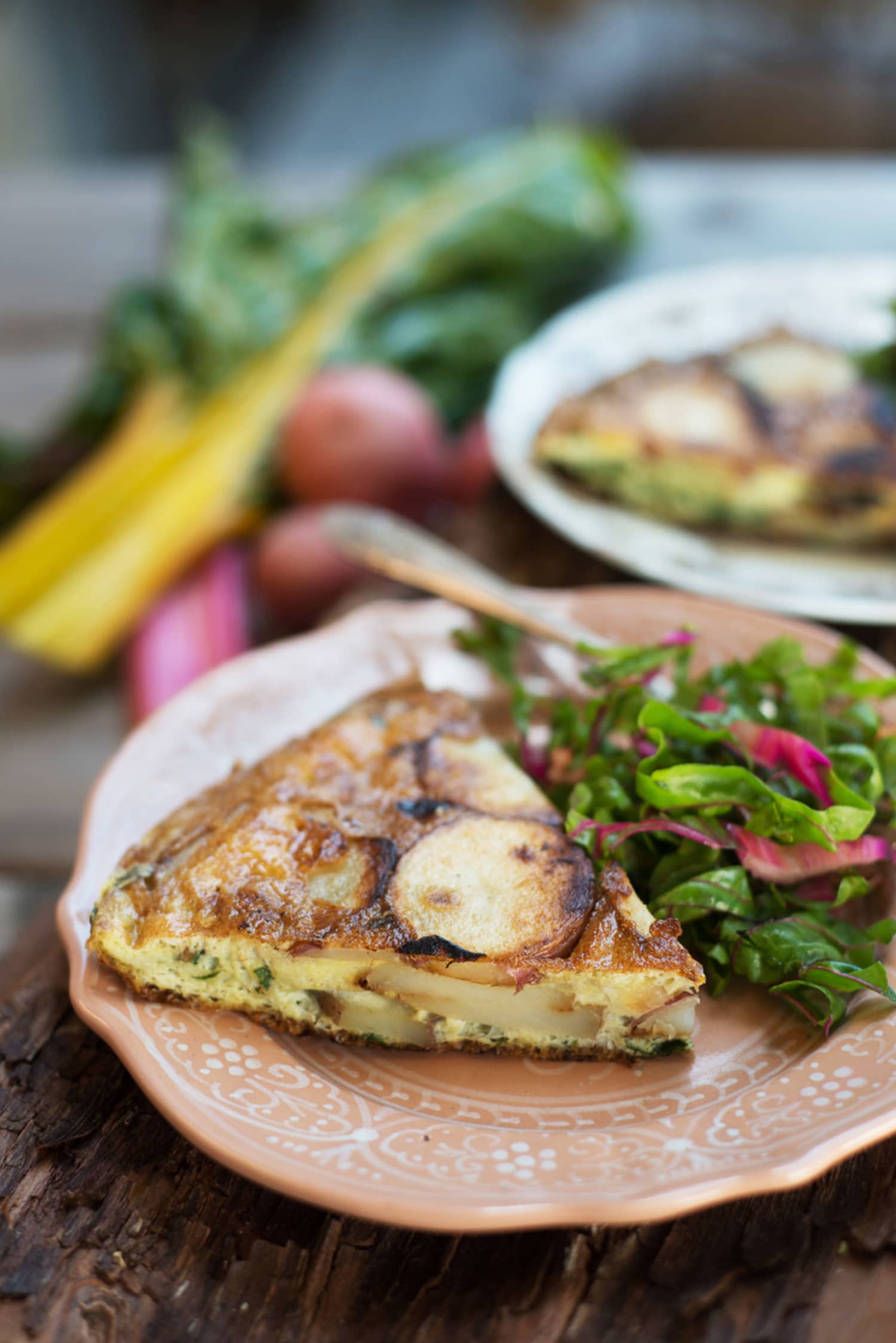 Recipe Tortilla Espanola with Rainbow Chard Kitchn