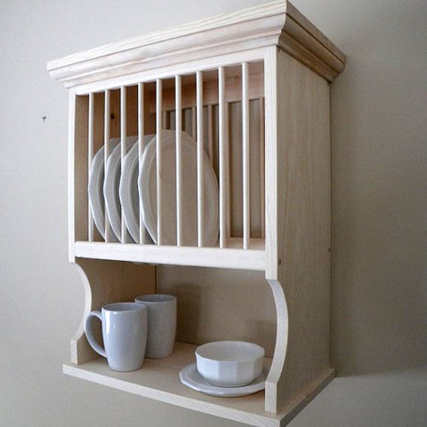 3 Different Wall-Mounted Dish Racks: What's Your Style ...