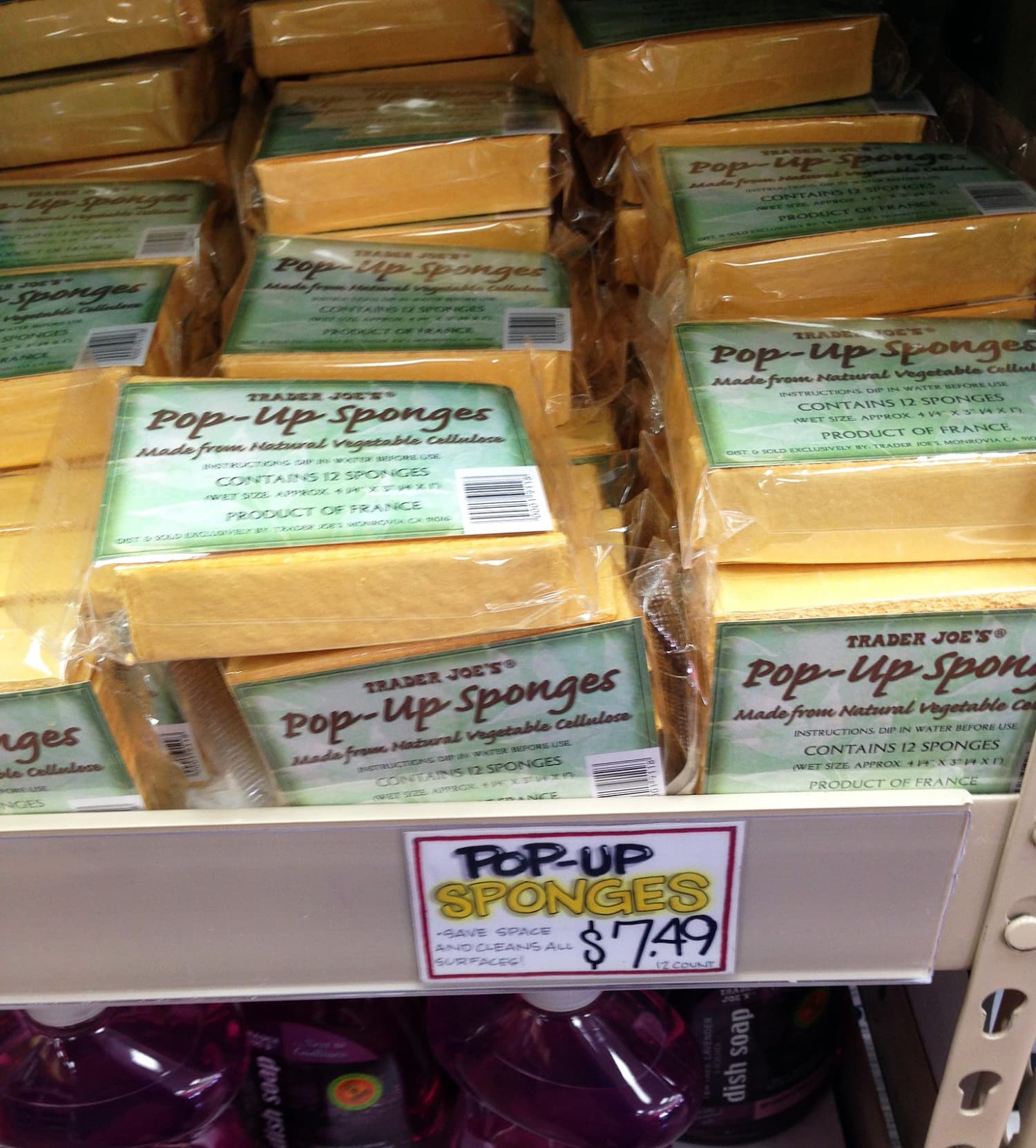 PopUp Sponges from Trader Joe’s Kitchn