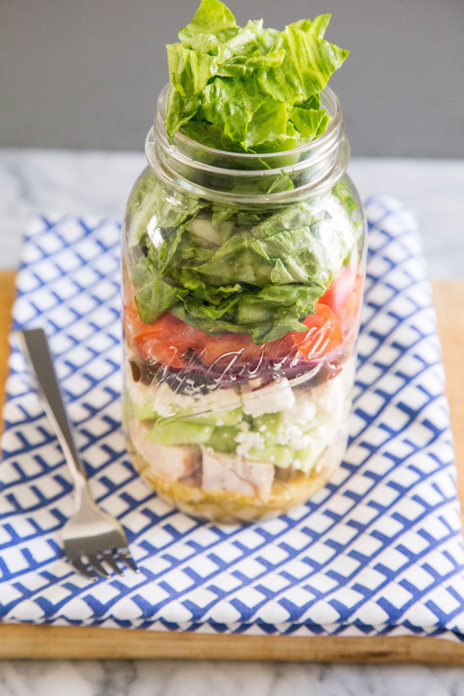 How To Make Greek Salad in a Jar Kitchn