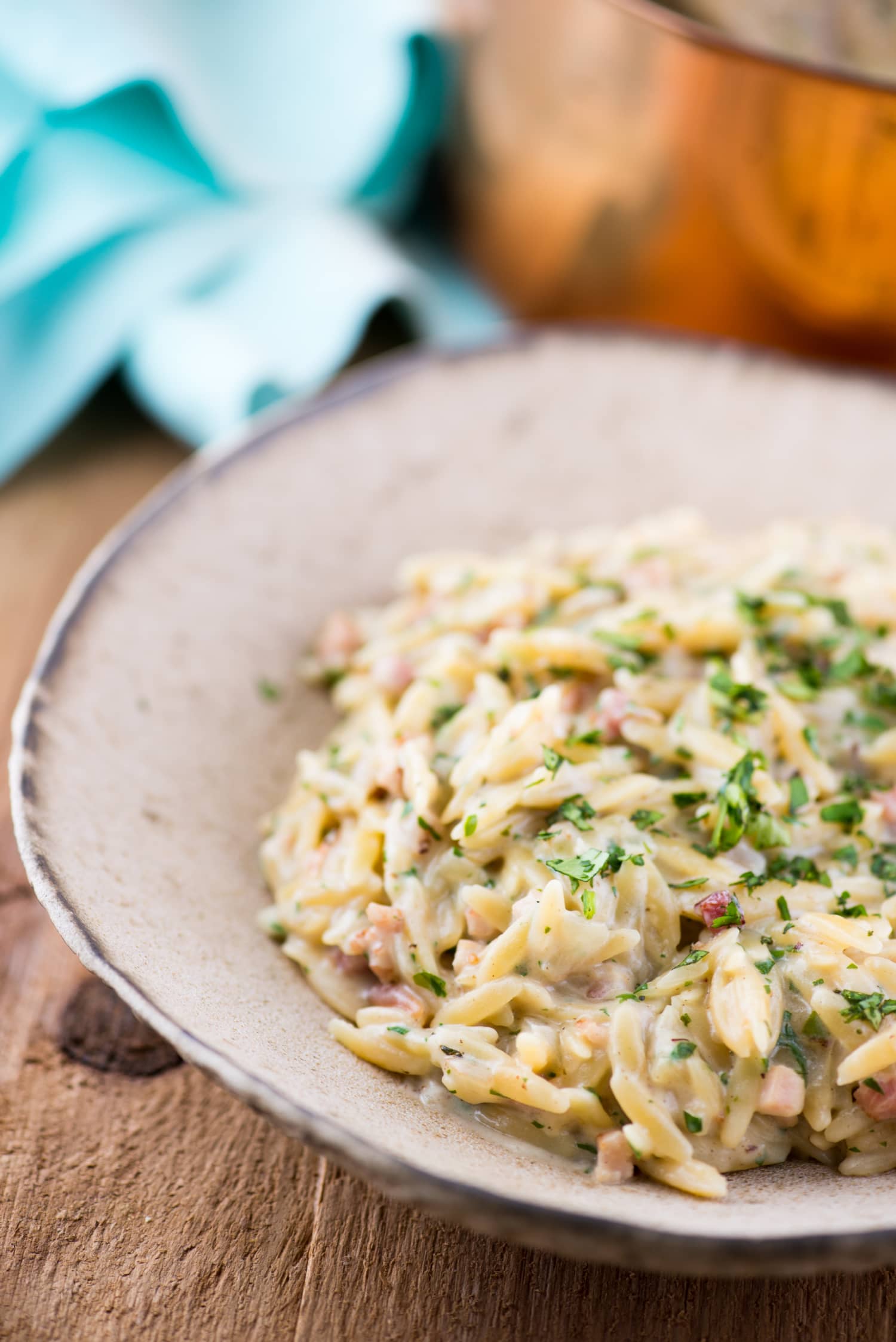 Recipe Carbonara Orzo Risotto (Orzotto) Kitchn