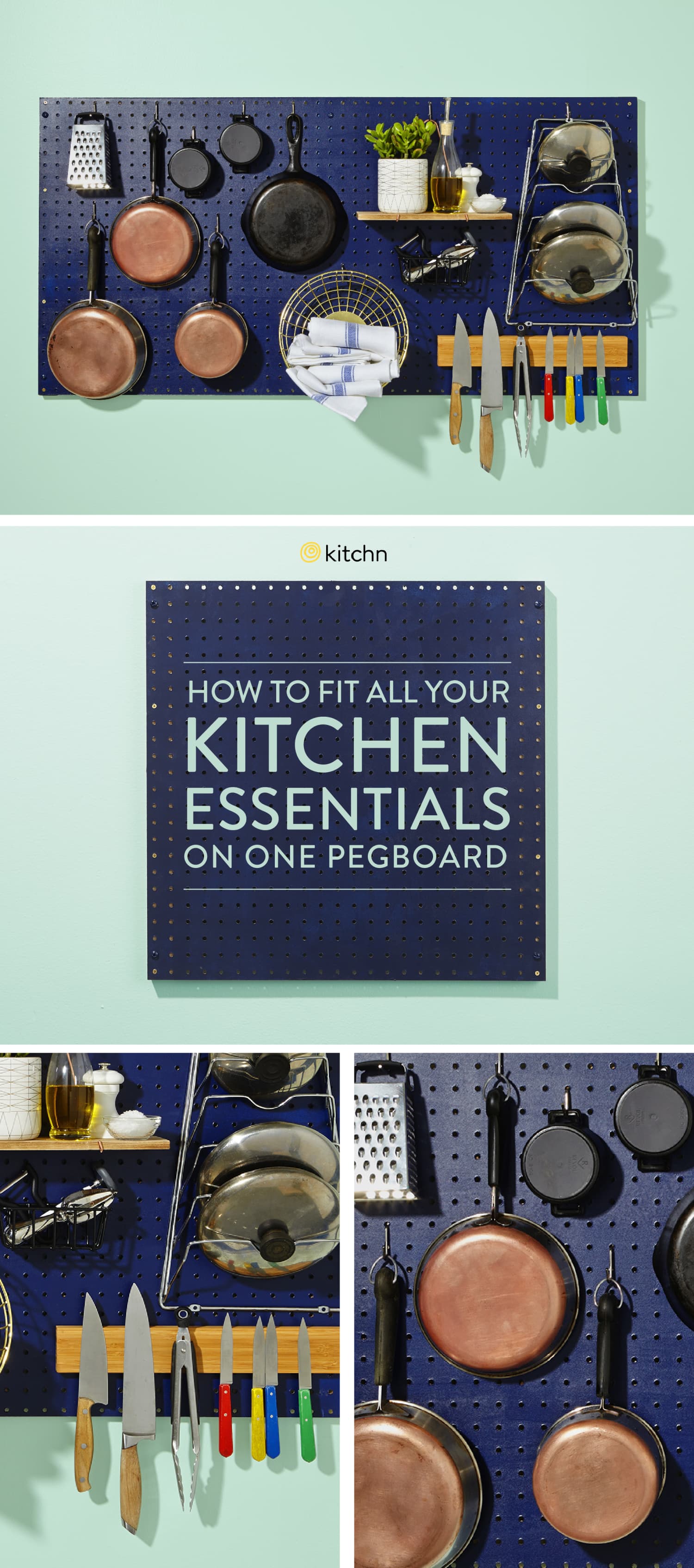 Use a Pegboard as a Kitchen Kitchn