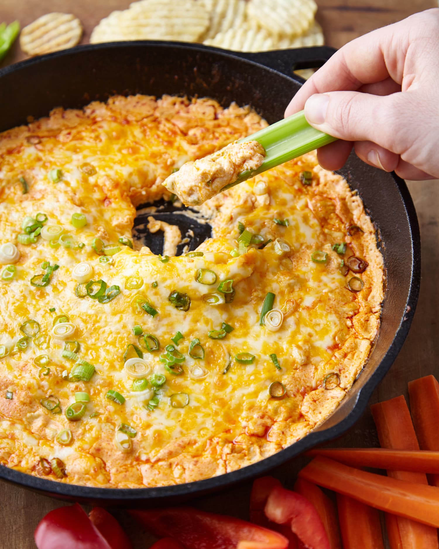 easy-buffalo-chicken-dip-kitchn