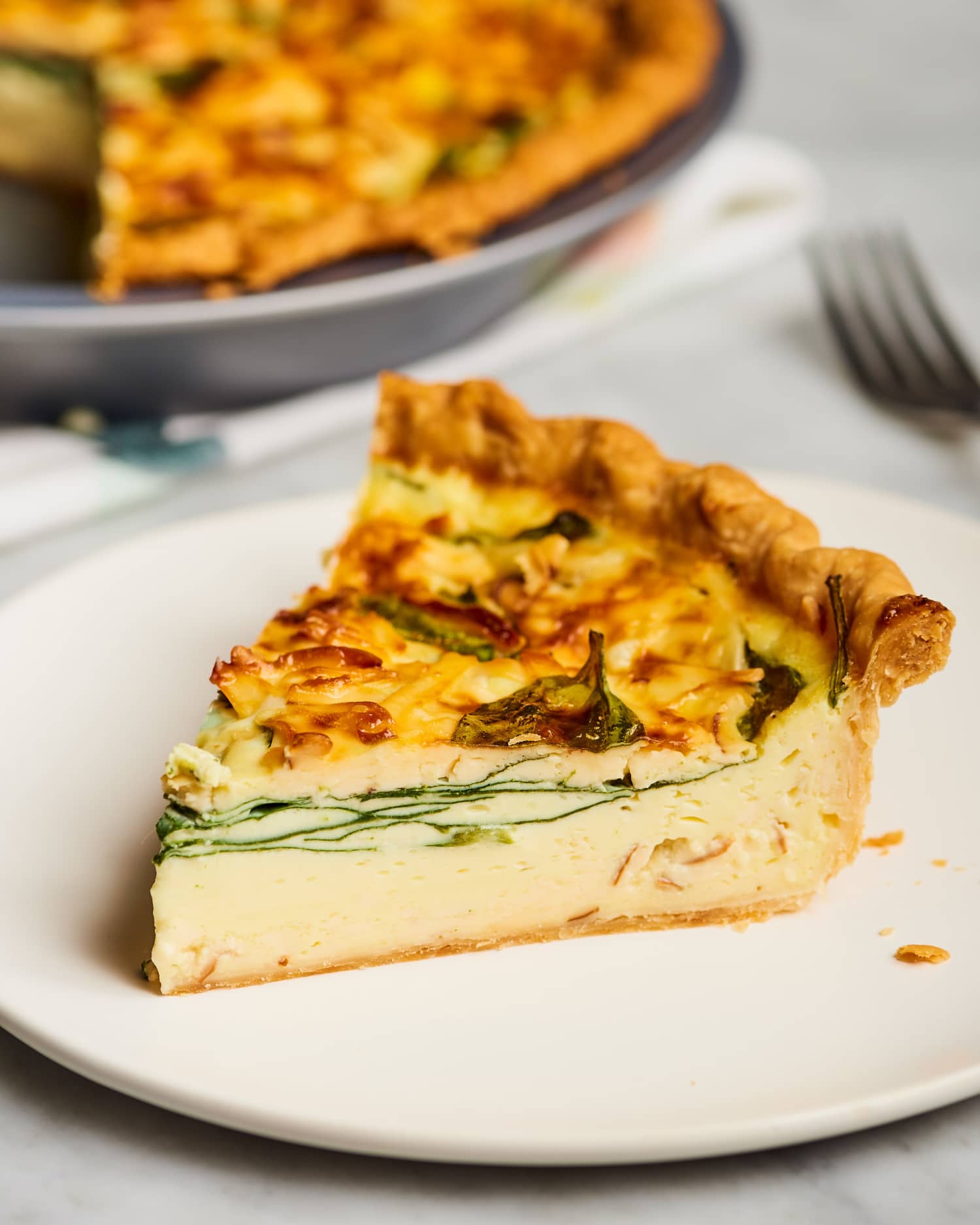 Spinach Quiche Recipe | Kitchn