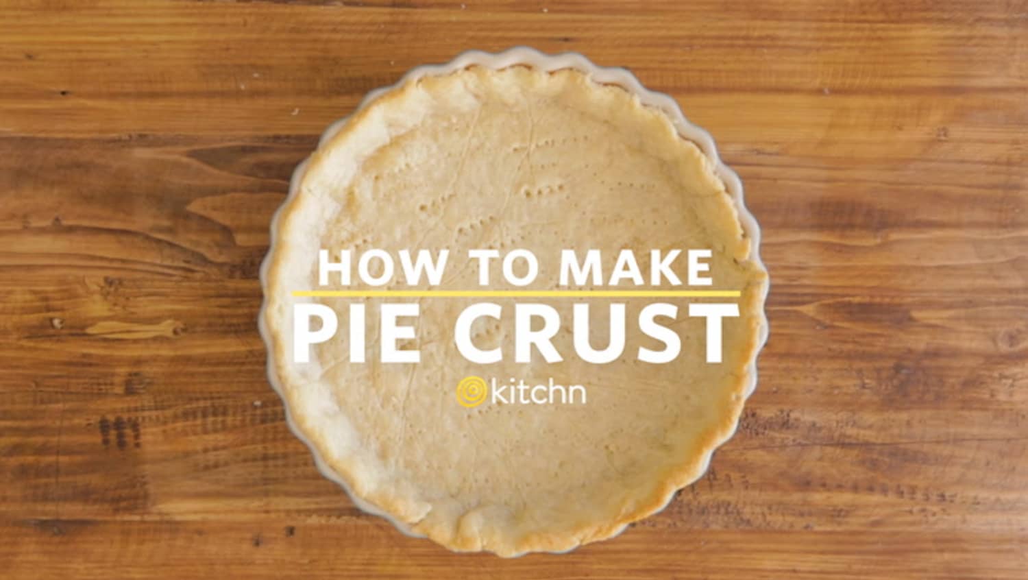 How To Make Pie Crust Kitchn