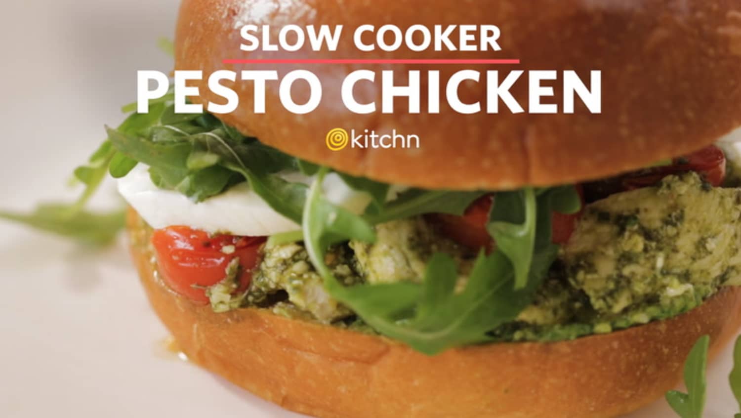 Slow Cooker Pesto Chicken Kitchn