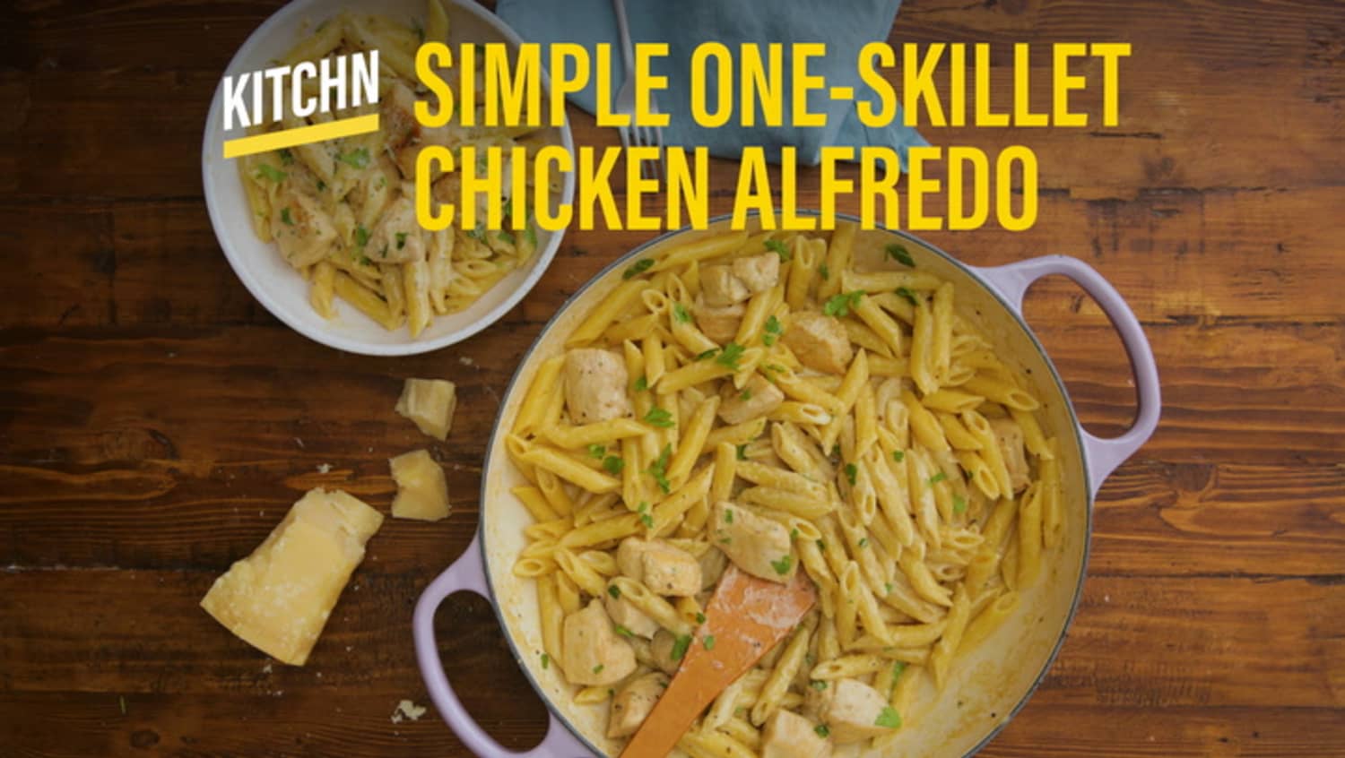 OneSkillet Chicken Alfredo Kitchn