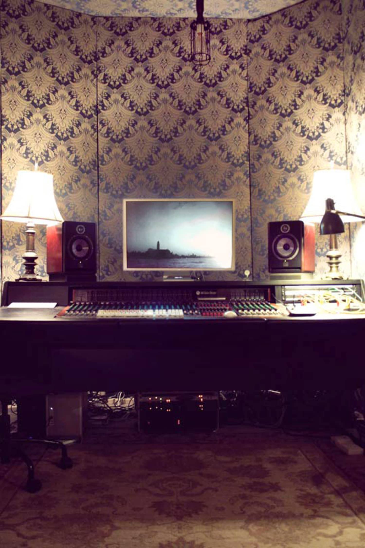 Mixing Music & Patterns In Vinegar Hill Apartment Therapy