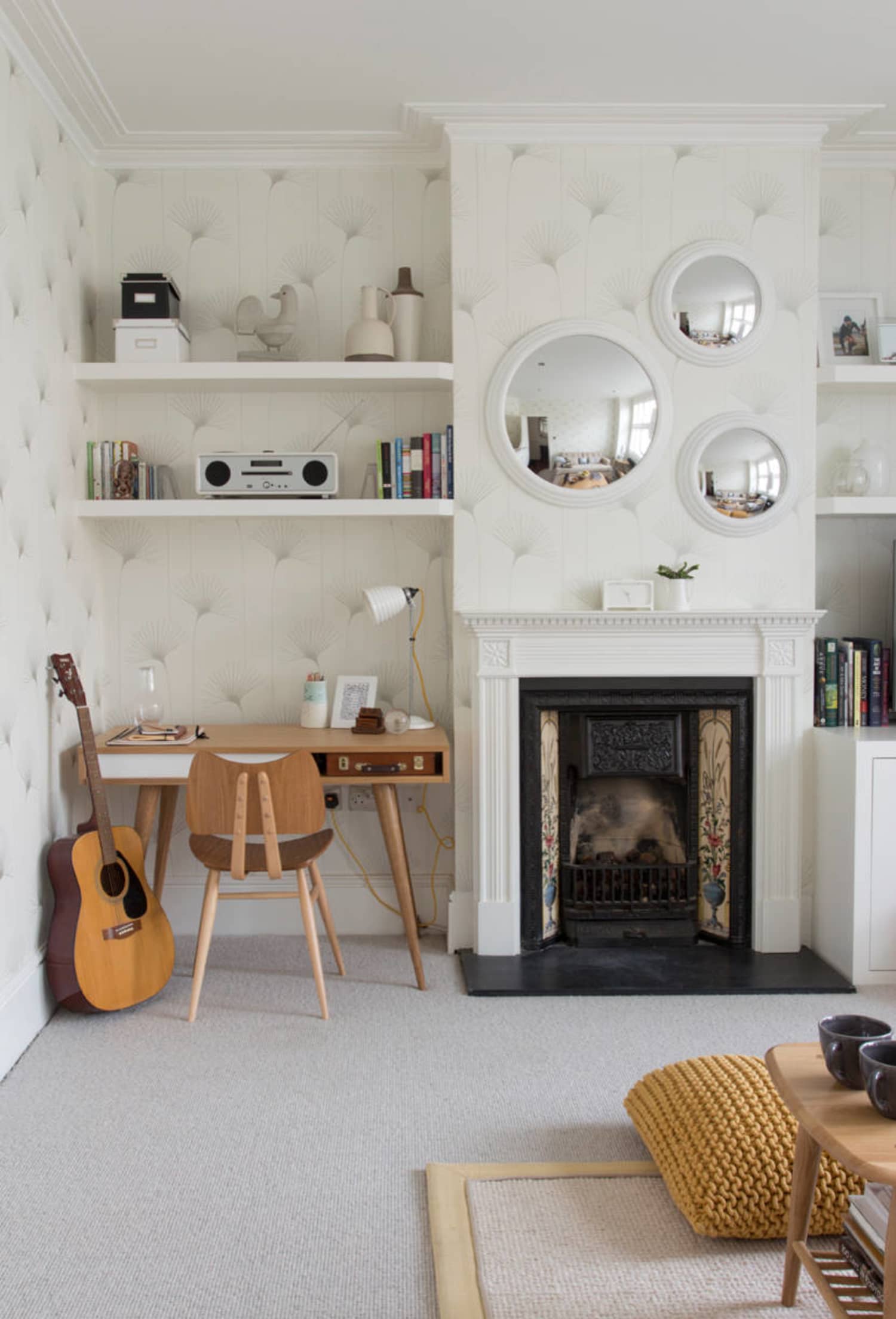 10 Living Room Office Ideas - How to Make a Home Office Nook